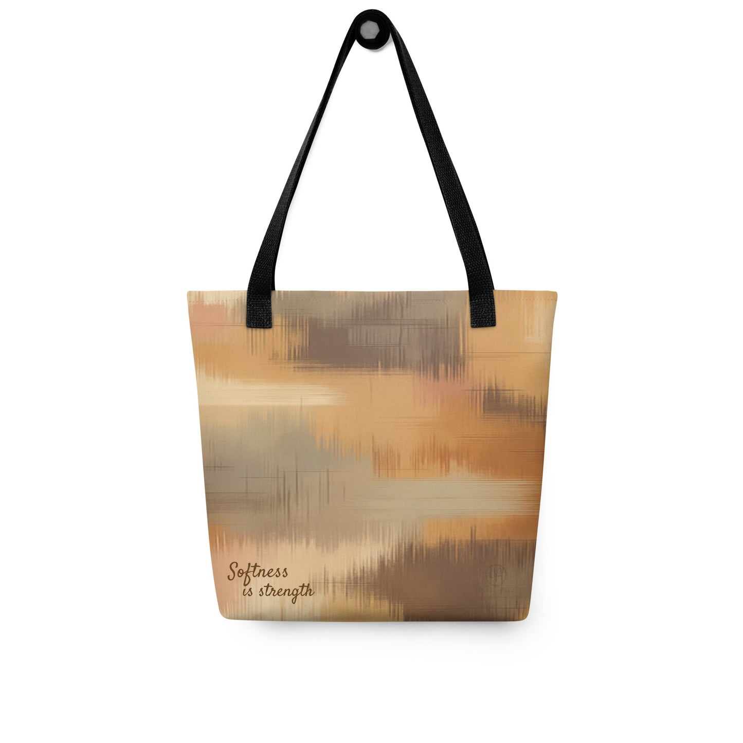 Beige and brown patterned tote bag with black handles and the phrase “Softness is strength” printed on the bottom right.
You said:
ChatGPT said:
File name: Chere_Fine_Softness_Is_Strength_Tote_Bag_Lifestyle.jpg
Alt text: Person holding a beige and brown patterned tote bag with black handles and the phrase “Softness is strength,” standing against a grey wall.
You said:
ChatGPT said:
File name: Chere_Fine_Softness_Is_Strength_Tote_Bag_05.jpg
Alt text: Hand holding a beige and brown patterned tote bag with