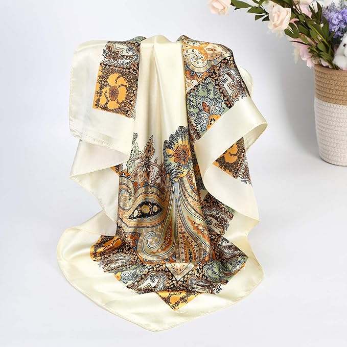 Satin Softness Headscarves — Protective, Breathable Wraps for Fine & Thin Hair