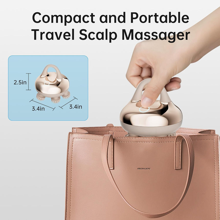 COMFIER Electric Scalp Massager – Waterproof IPX7