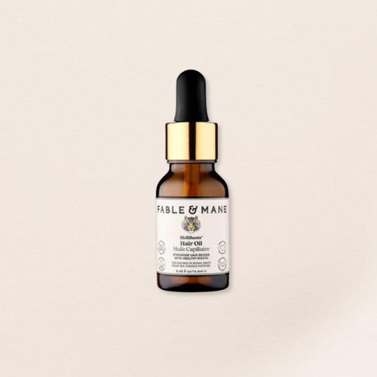 Fable & Mane HoliRoots™ Strengthening Hair Oil – Ashwagandha + Ayurvedic Roots (13.6ml)