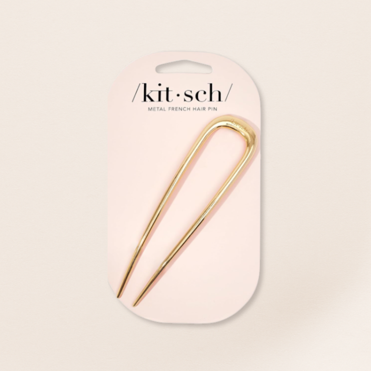 Kitsch French Hair Pin – Gold