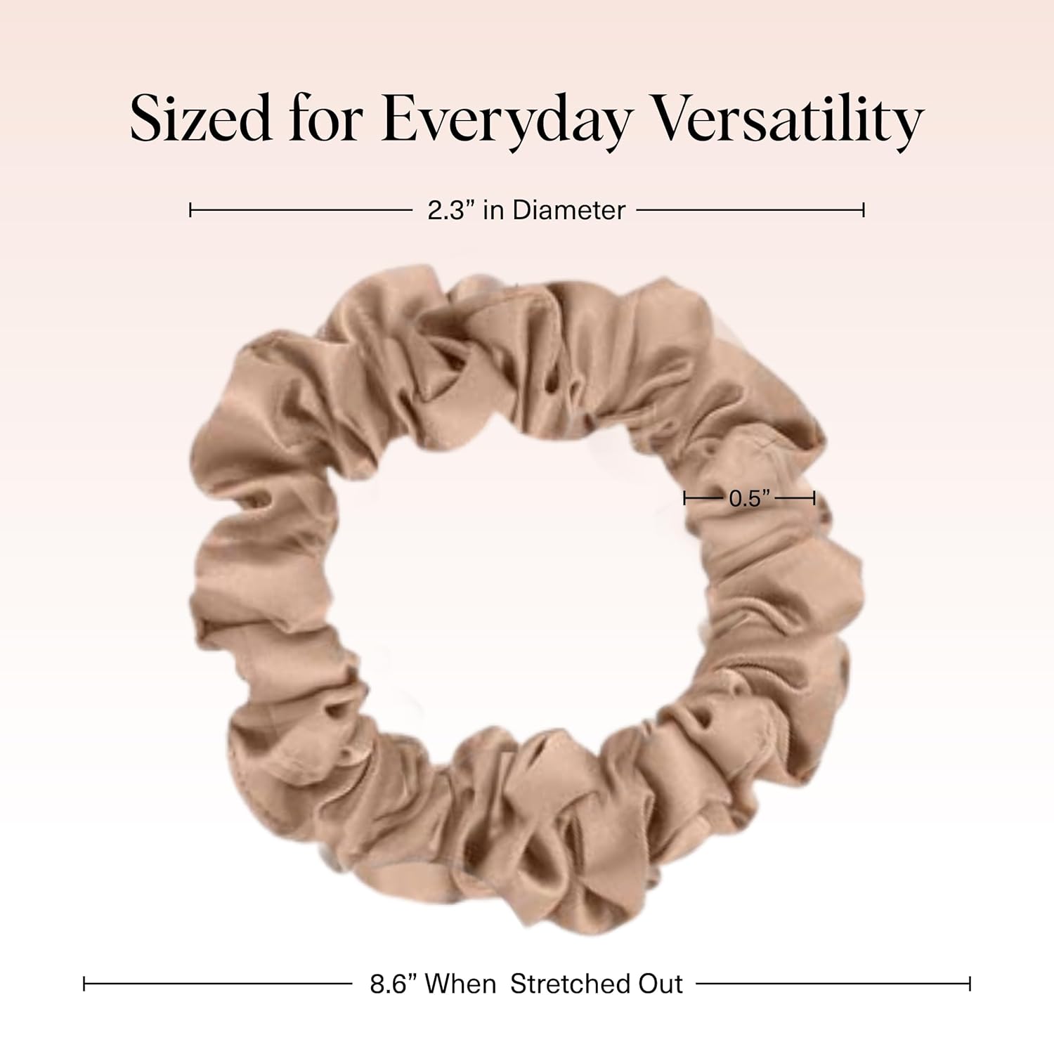 Kitsch Satin Hair Ties – Pack of 6