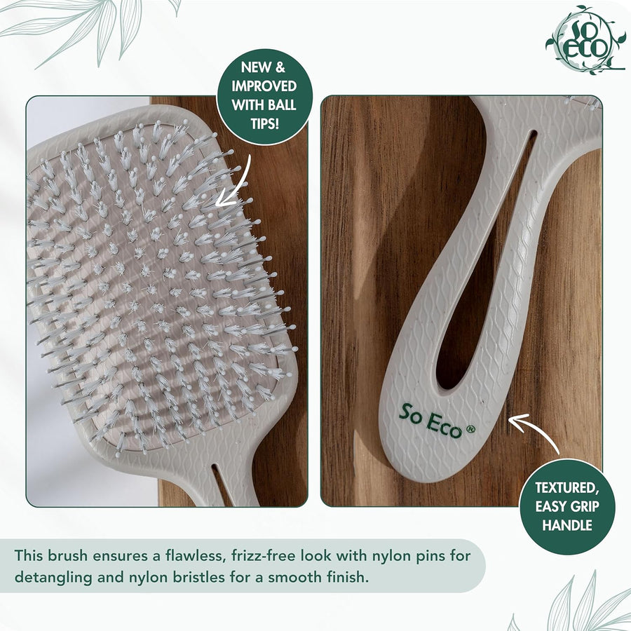 So Eco Biodegradable Paddle Hair Brush